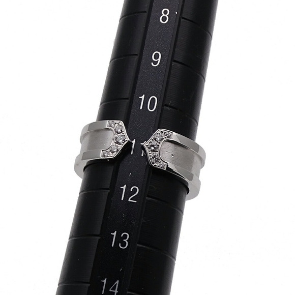 CARTIER Authentic Silver Diamond Ring #51 - Picture 12 of 12